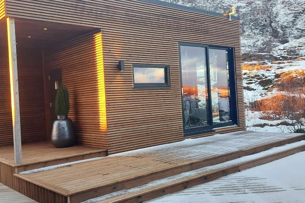 Cabin Aurora Borealis Sommaroy Esterno foto