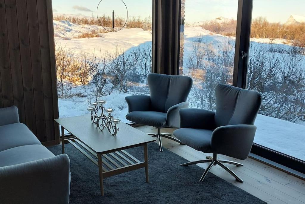 Cabin Aurora Borealis Sommaroy Esterno foto